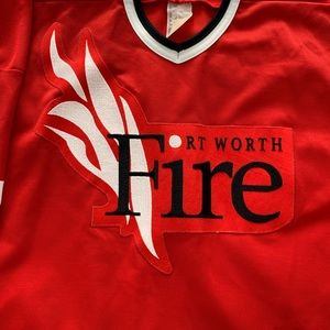 Vintage Fort Worth Fire Hockey Jersey